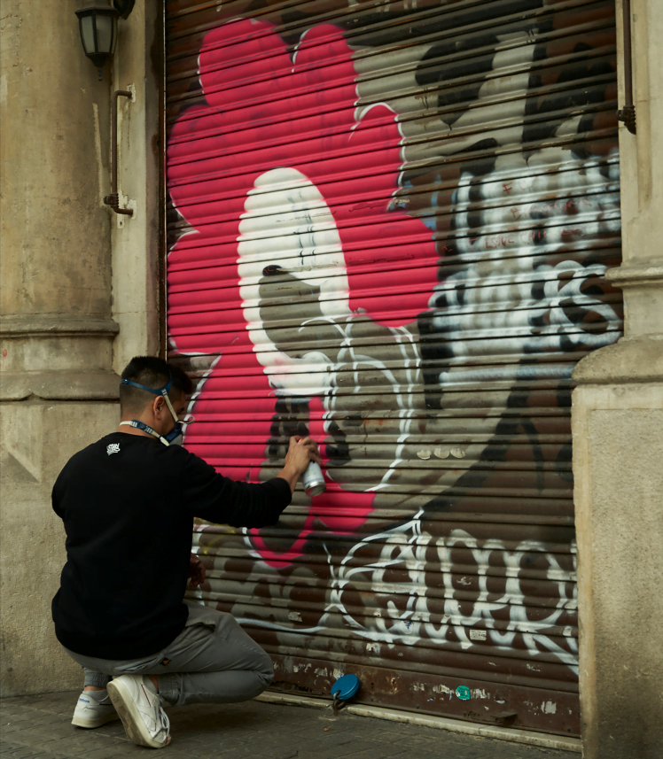 Urban Flowers artist