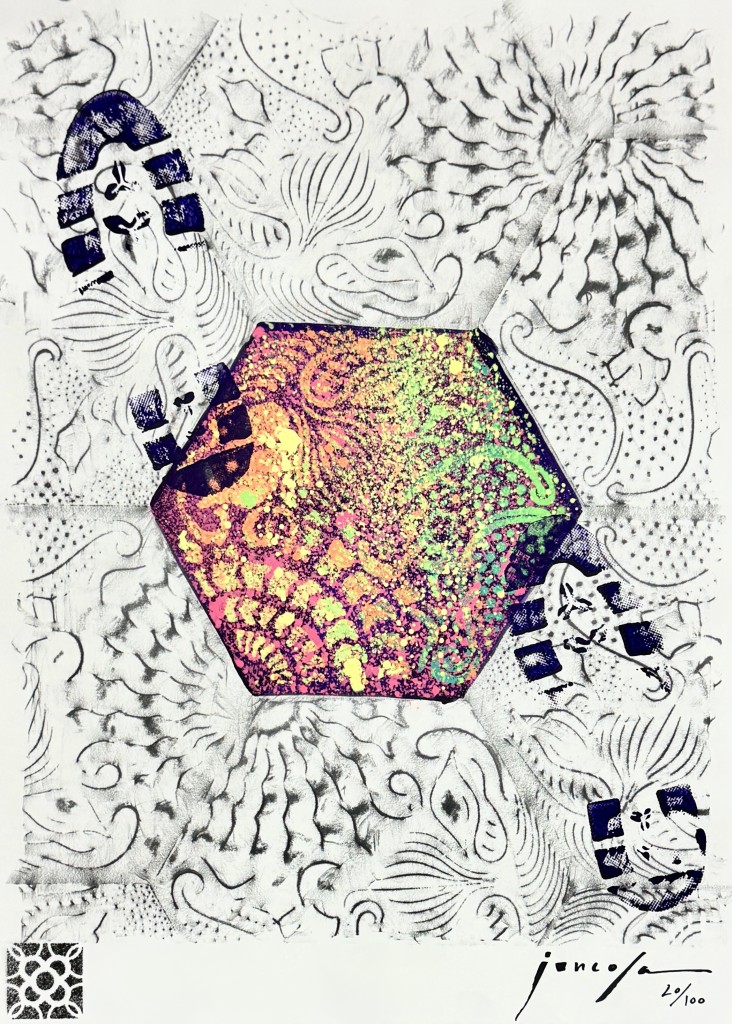 Paseo de Gracia Pisadas Rosa - Juncosa