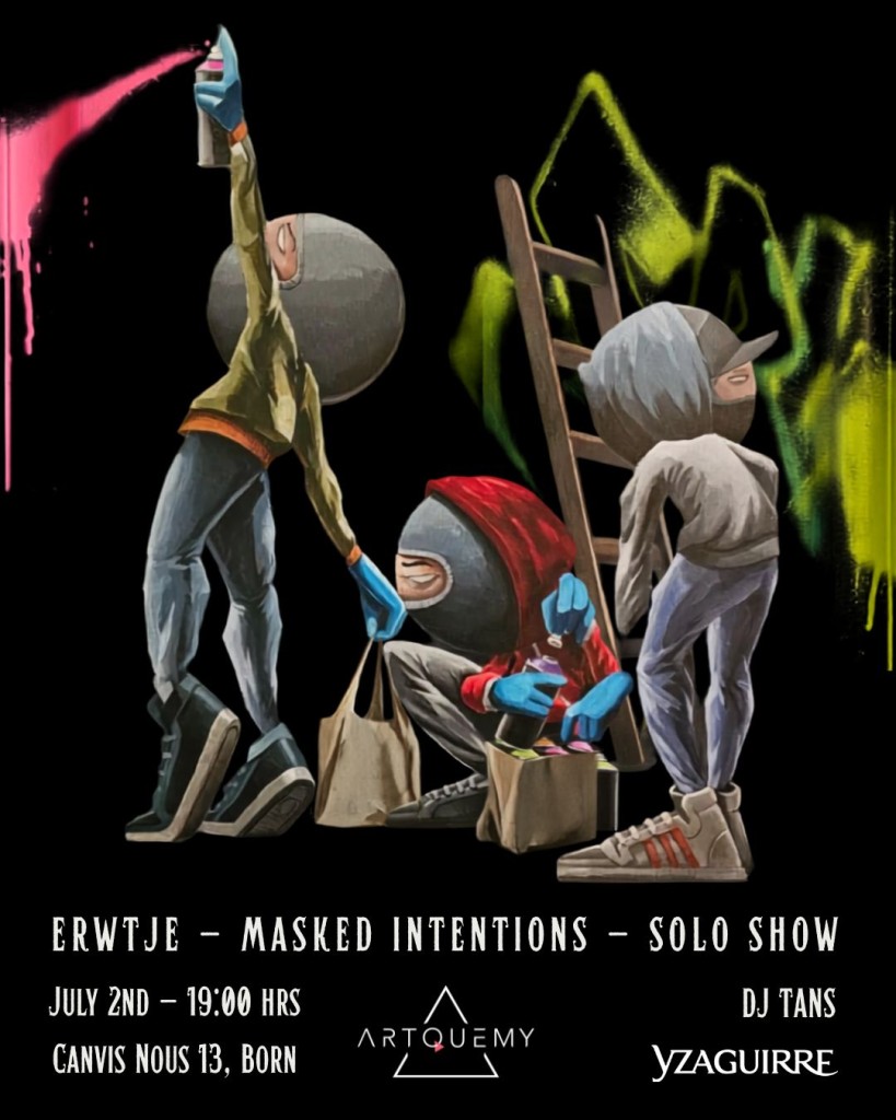 ERWTJE MASKED INTENTIONS SOLO SHOW (2)