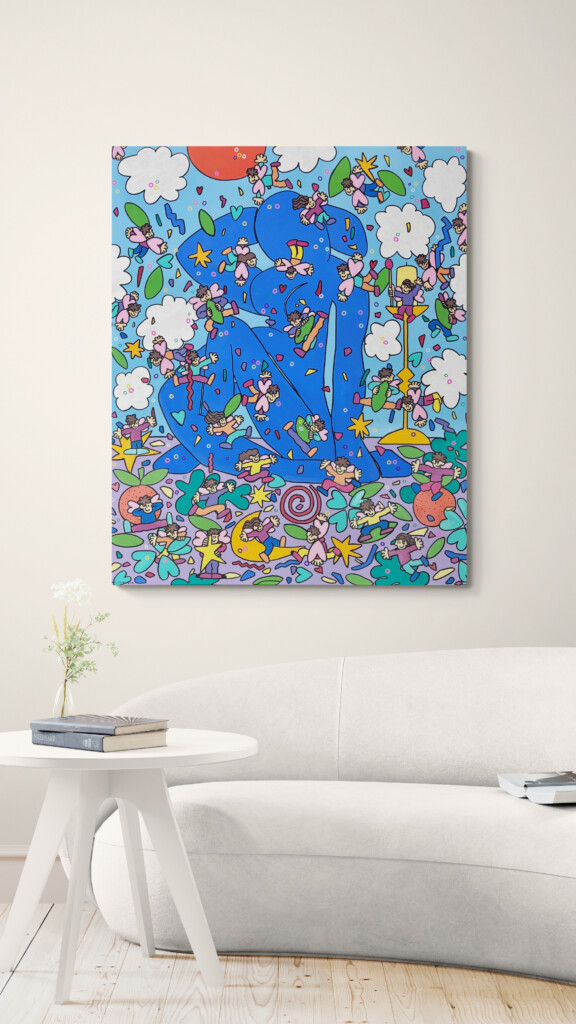 Camil Escruela Homenaje a Matisse canvy