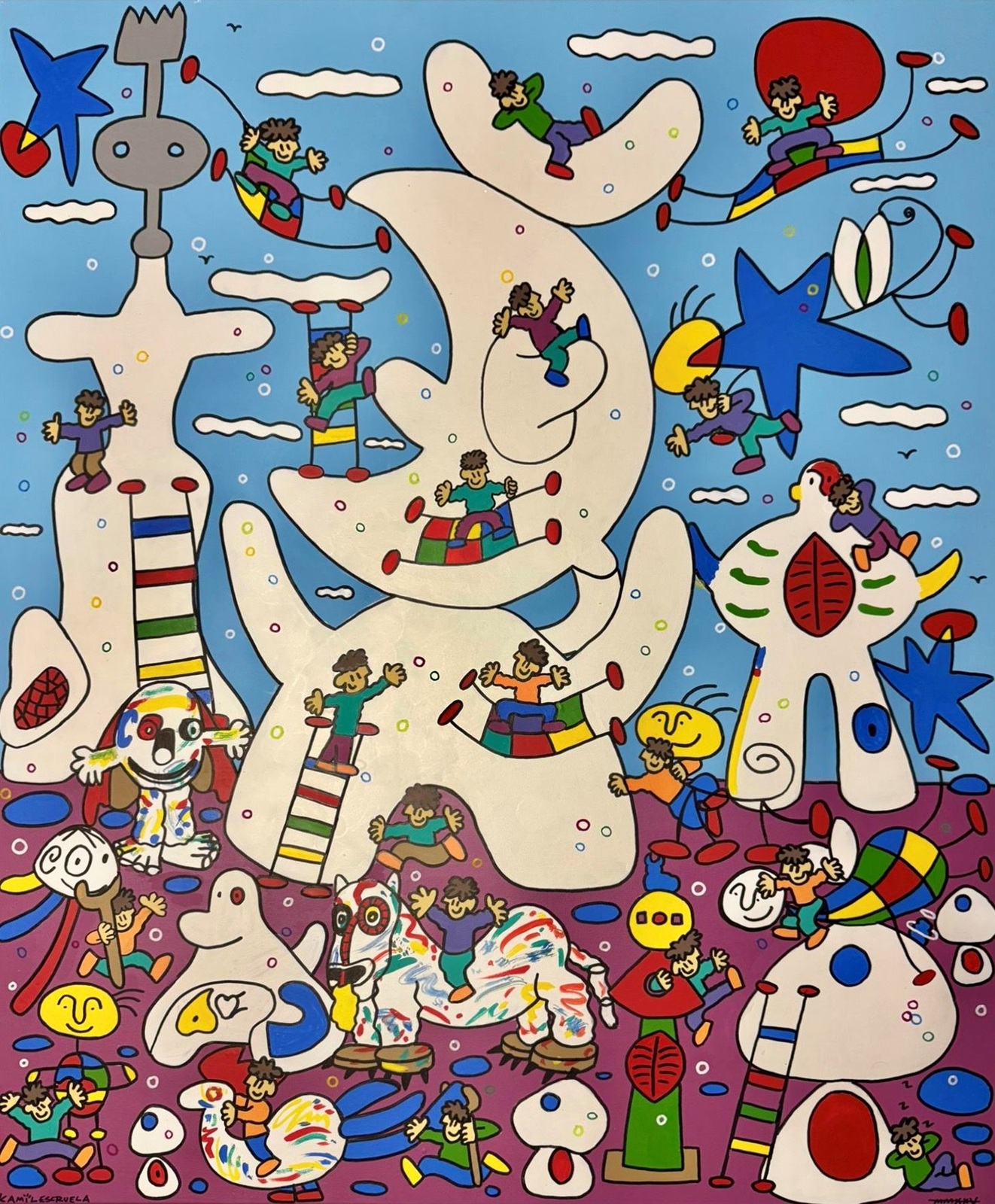 Camil Escruela Homenaje a Miró