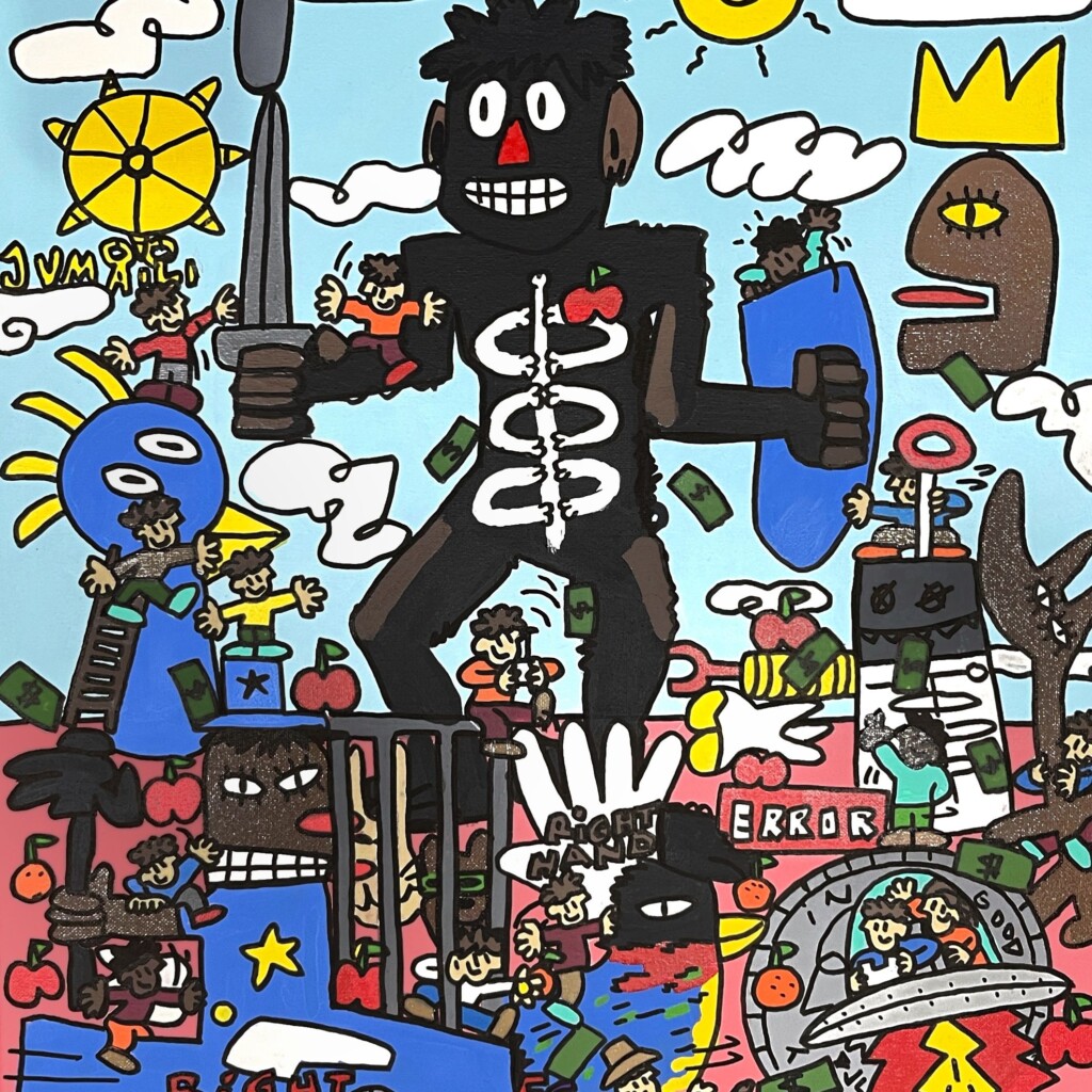 Camil Escruela Basquiat Warrior 2