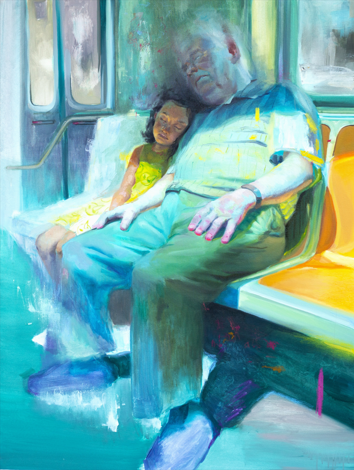KST Siesta en el metro